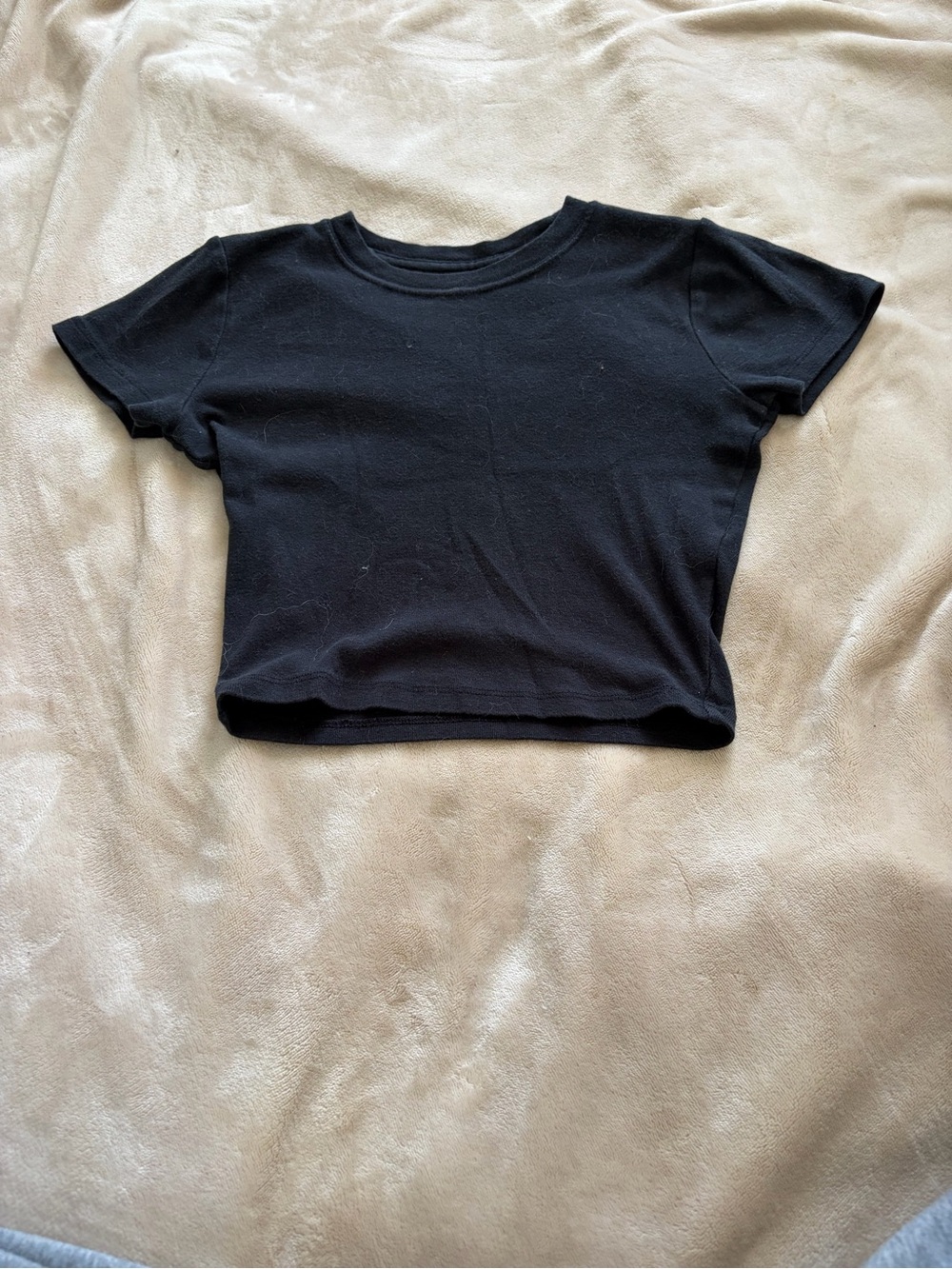 Hollister Black Crop Top
